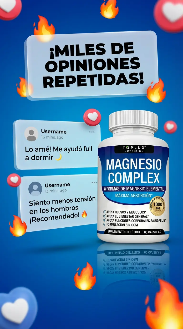 Magnesio Complex 8 Elementos